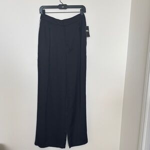INC International Concepts Black Wide-Leg Pants